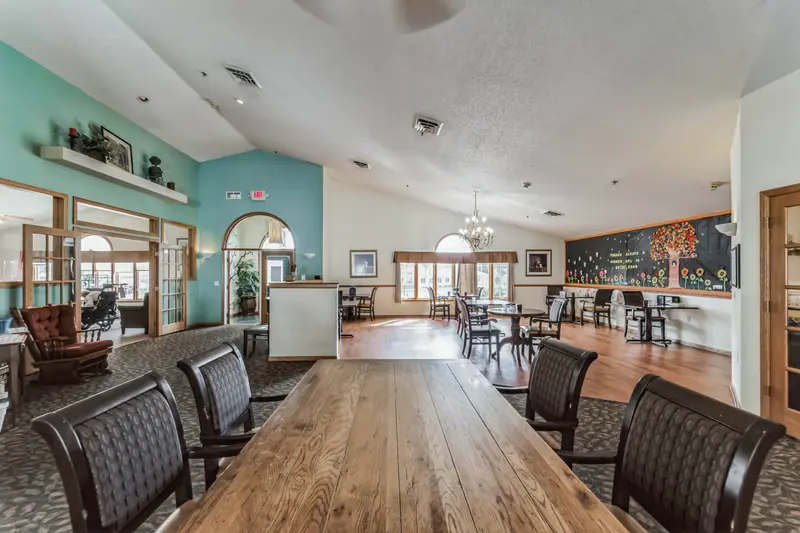 Senior living interior at Adava Care Irish Road in Neenah, WI